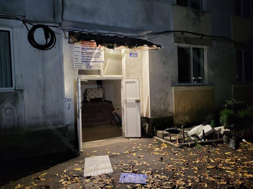 Explozie într-un bloc din Bistrița, de la o acumulare de gaze