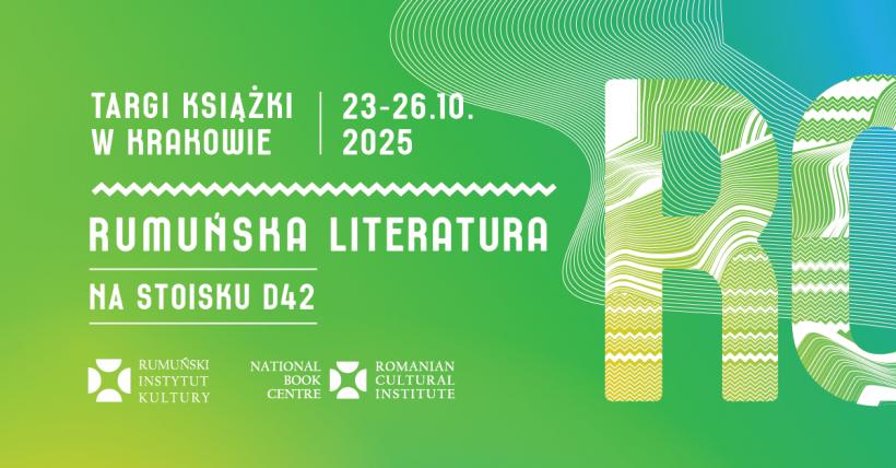 Premiere literare românești la Târgul de Carte de la Cracovia