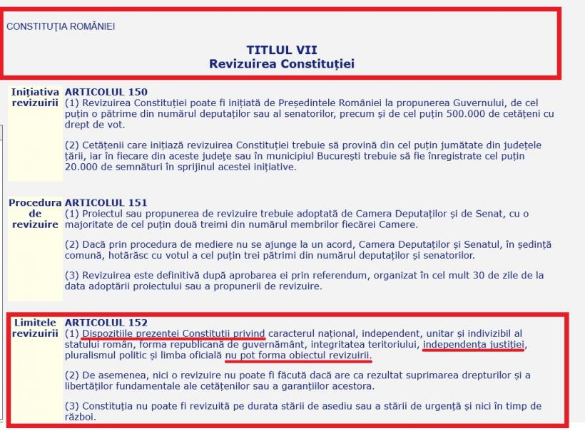Referendumul propus de USR și PNL, „mort” din fașă: Revizuirea Constituției din cauza deciziilor CCR pe pensiile judecătorilor și procurorilor, imposibil de realizat 18977139