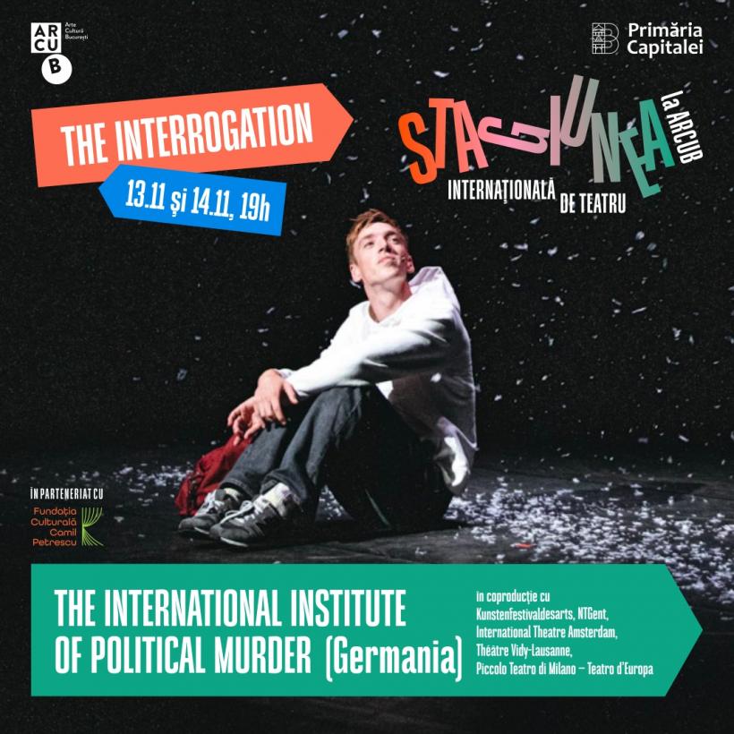 Milo Rau, invitat special la ediția de toamnă a Stagiunii Internaționale de Teatru – ARCUB, cu spectacolul „The Interrogation” 18977601