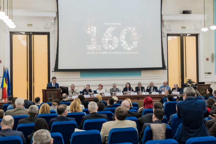Baroul Dolj a sărbătorit 160 de ani de tradiție și excelență în avocatură