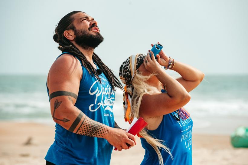 Gabi Tamaș și Dan Alexa au primit biletul pentru Coreea de Sud. Emisiunea a fost lider detașat de audiență