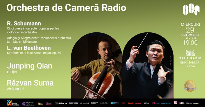 Beethoven și Schumann la Sala Radio pe 29 octombrie