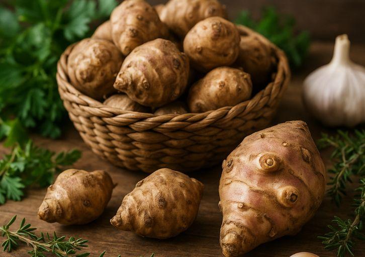 Ce este Topinamburul (napul porcesc): leguma uitată care revine în forță