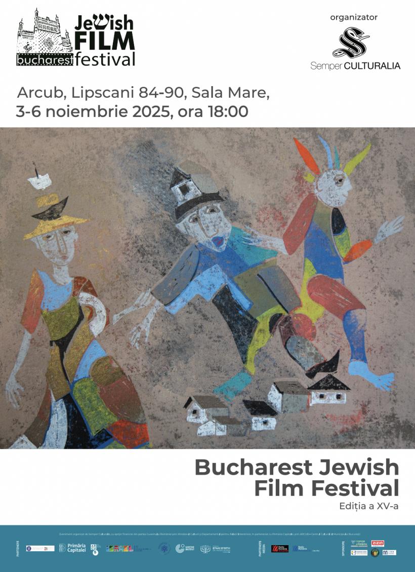 Festivalul de Film Evreiesc revine cu o nouă ediție între 3 și 6 noiembrie 2025