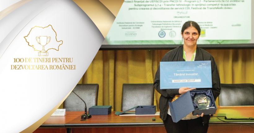 O tânără cercetătoare româncă propune o inovație revoluționară pentru siguranța alimentară: metoda rapidă de izolare a microplasticelor din lactate. Andreea Laura Bănică, în campania  „100 de tineri pentru dezvoltarea României”