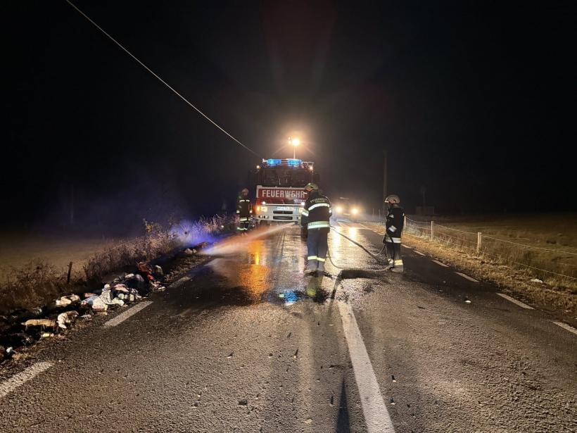 Un copil a murit după ce un autoturism a lovit o căruță condusă de un bărbat beat, în Maramureș 18978879