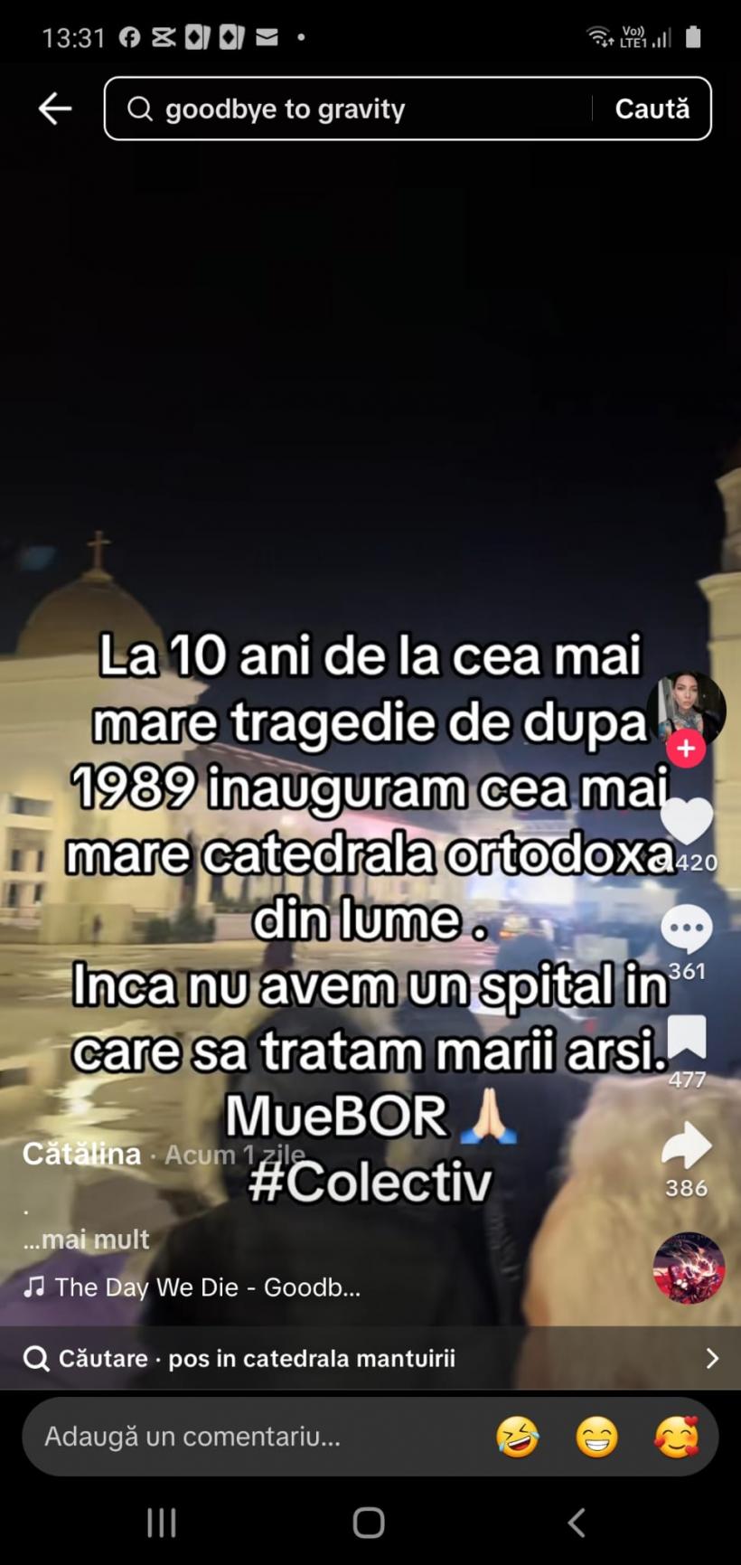 REPORTAJ: Un deceniu de la Colectiv. Piața celor 64 de fotografii alb-negru 18978716