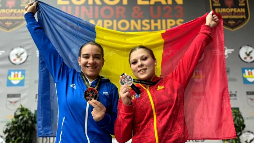 Două medalii pentru România la Europenele de haltere U23: Anca Grosu și Andreea Cotruța
