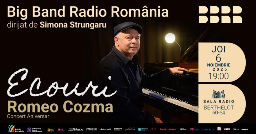 „Ecouri”: concert de jazz dedicat compozitorului și pianistului Romeo Cozma 18978617