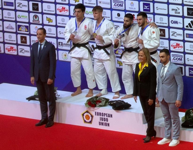 România este Campionă Europeană de Judo U23.  Ioan Dzitac a luat aurul  18978901