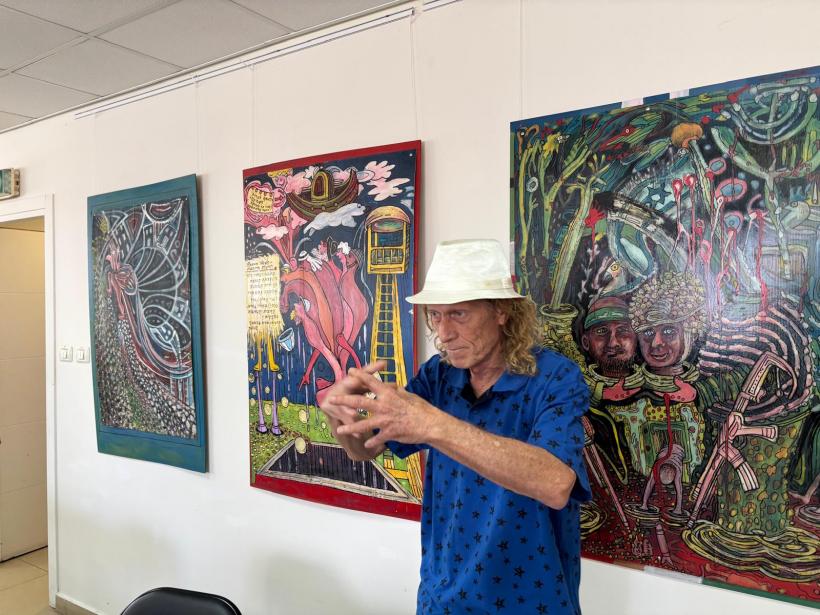 Autenticitatea în artă – Gallery talk în cadrul expoziției lui Uri Friedman la ICR Tel Aviv