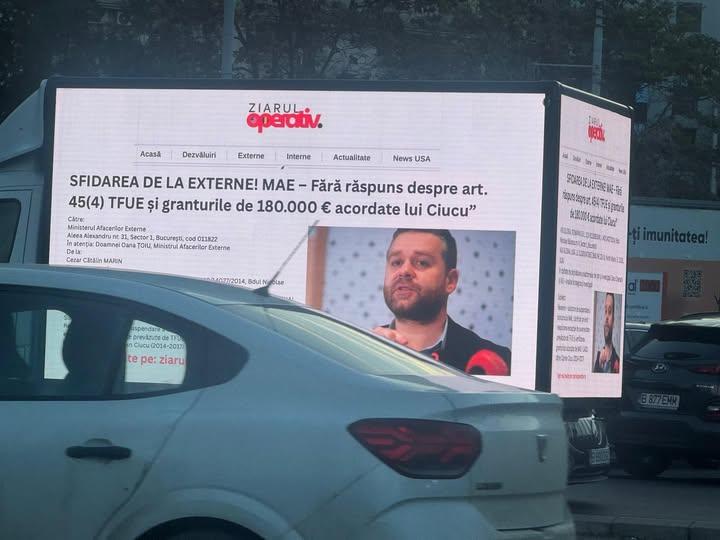 Ciprian Ciucu denunță o campanie de defăimare: Mizeria acestei campanii este fără margini