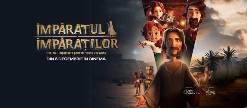 King of Kings/ Împăratul Împăraților – animația inspirată de povestea lui Charles Dickens, cu vocile lui Kenneth Branagh, Uma Thurman, Pierce Brosnan, Mark Hamill, Forest Whitaker, Ben Kingsley și Oscar Isaac, ajunge în România!
