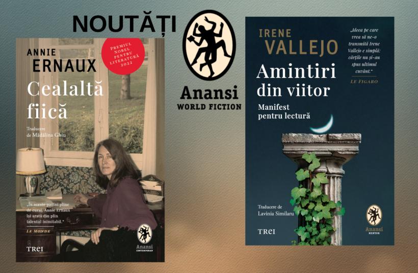 Annie Ernaux, laureata Nobelului literar 2022, și cunoscuta eseistă spaniolă Irene Vallejo – noi traduceri