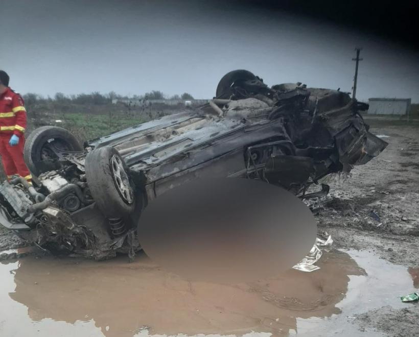 Accident feroviar la Jilava: Patru persoane au murit după ce un autoturism a fost lovit de un tren