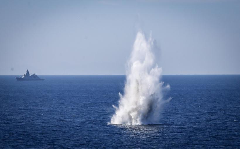140 de mine marine, descoperite și neutralizate în Marea Neagră de la începutul războiului