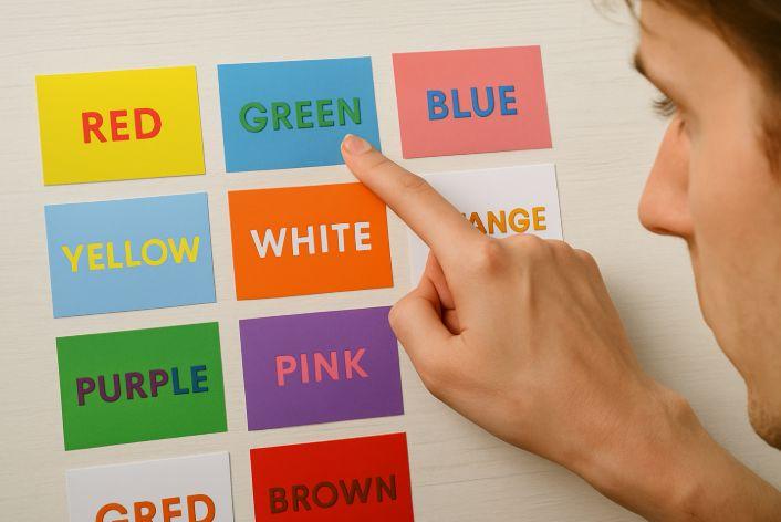 Culori vs. cuvinte: testul simplu care dezvăluie puterea ta de concentrare