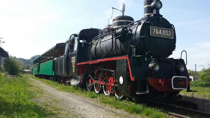 Mocănița de la Sovata, călătoria de poveste care îi farmecă pe turiștii străini