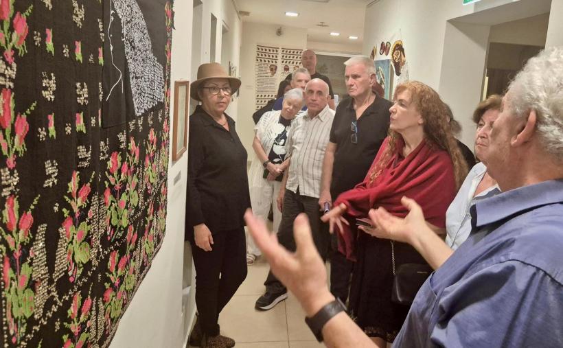 „Brodând amintiri și întrebări” la ICR Tel Aviv, împreună cu Eleonora Stanciu