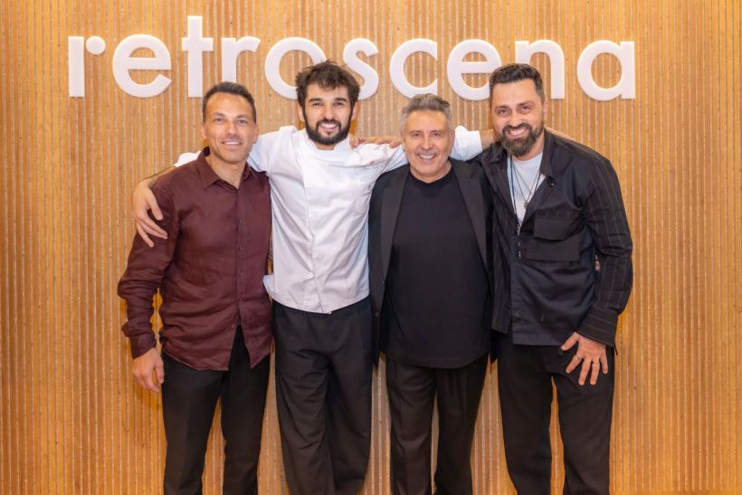 Jurații Chefi la cuțite s-au reunit la pop-up-ul Retroscena, de la Domeniul Știrbey. Chef Richard: „Am fost foarte emoționat să-i am alături pe colegii mei” 18980245