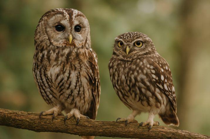 Care e diferența dintre bufniță și cucuvea. Seamănă, dar nu sunt la fel!
