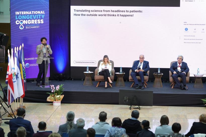 Cei mai tari oameni de știință ai lumii au venit azi la București! Se discută „secretul” care te poate face să trăiești mai mult și mai sănătos