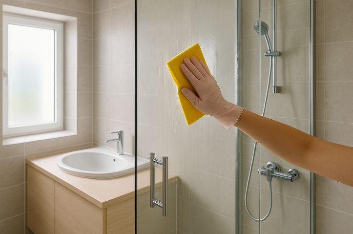Lămâia și oțetul, secretele pentru o cabină de duș impecabilă