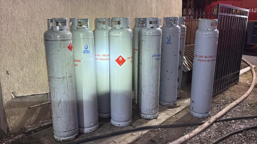 Incendiu violent la o pensiune din Delta Dunării. Peste 30 de turiști s-au evacuat 18981156