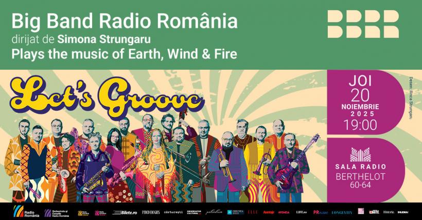 Big Band-ul Radio România și muzica formației Earth, Wind &amp; Fire: concert cu dress-code la Sala Radio!