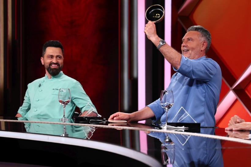 Chef Orlando a dat cuțitul de aur chiar în prima ediție a noului sezon Chefi la cuțite. Urmează o luptă spectaculoasă pentru amuletă, după prima victorie a lui Chef Sautner 18981386