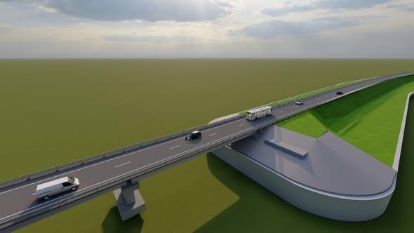 Autostrada din România cu o singură bandă pe sensul de mers – când mitul devine realitate