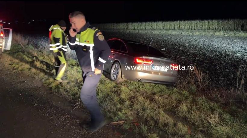 Polițiștii au pierdut un infractor în lanul de porumb, după o urmărire ca-n filme