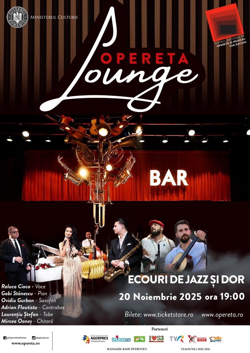 Programul Teatrului de Operetă și Musical „Ion Dacian” 19 - 23 noiembrie 18981555