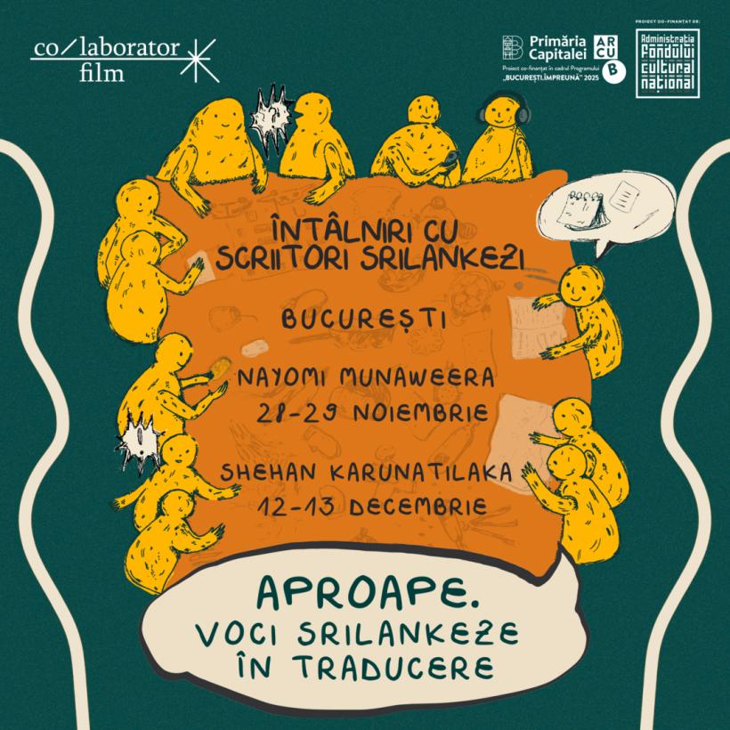 Scriitoarea Nayomi Munaweera vine în premieră la București pentru două zile de lecturi, dialog și întâlniri comunitare, între 28-29 noiembrie 18981948