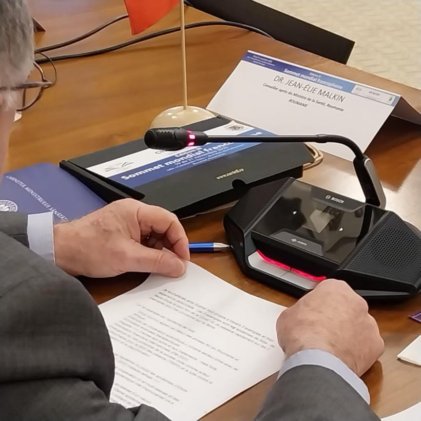 Summitul Mondial Francofon la București - Politici de sănătate, educație și cercetare 18981757