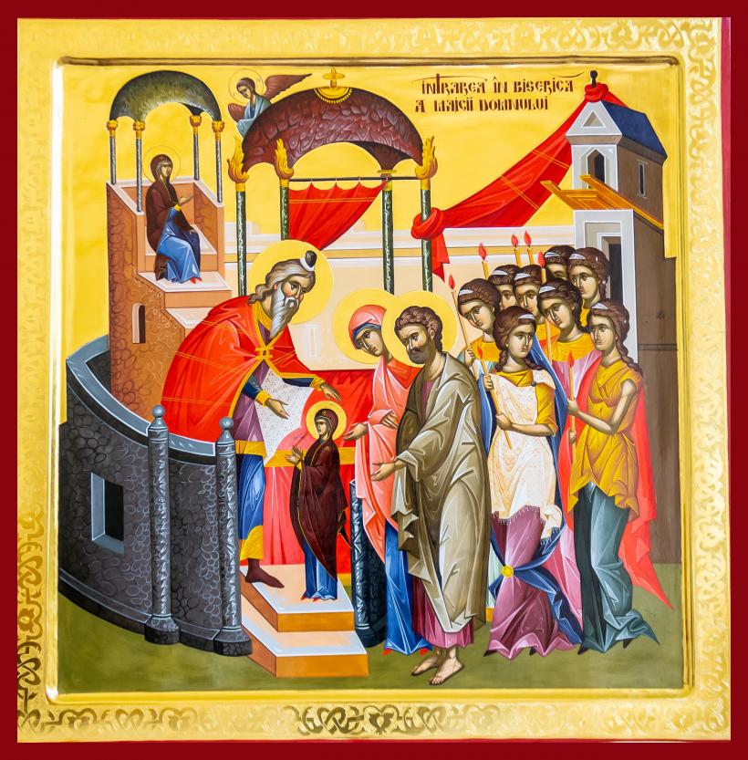 Vovidenia, 21 noiembrie 2025: Intrarea Maicii Domnului în Biserică, sărbătoare mare în Postul Crăciunului