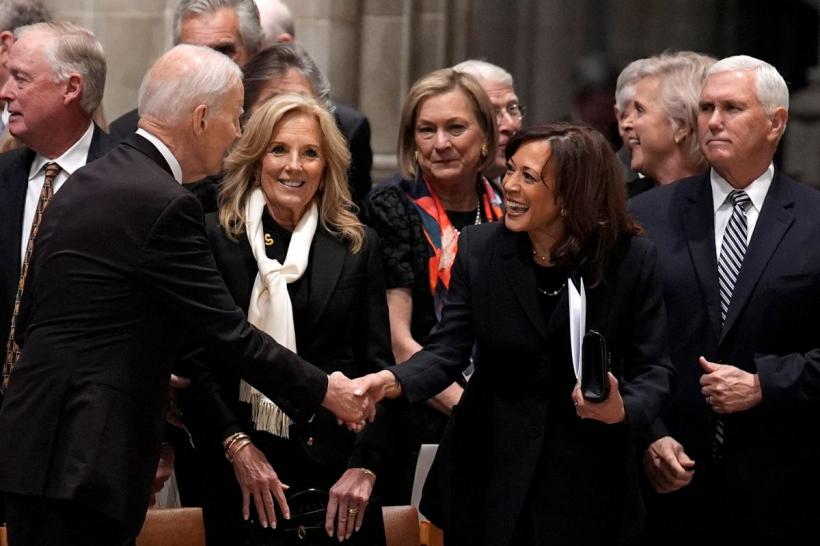 Joe Biden și George W. Bush, prezenți la funeraliile lui Dick Cheney. Trump a lipsit 18982069