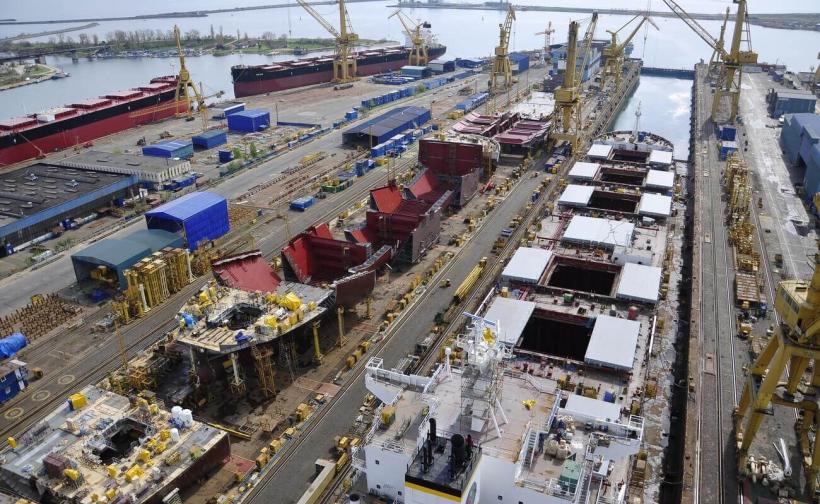 Grevă de avertisment la Navrom Galați. Cerința principală a sindicaliștilor de la BNS