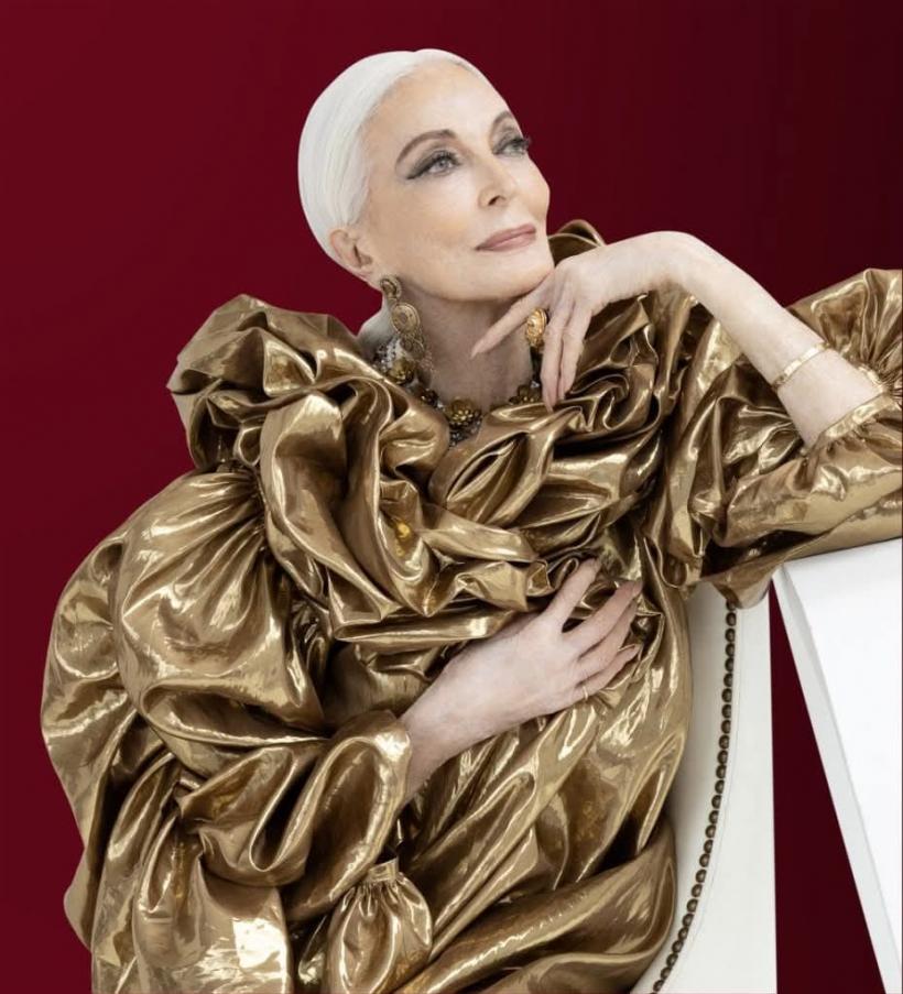 Model la 94 de ani: Carmen Dell’Orefice, legenda care lucrează și inspiră o lume întreagă  18981819