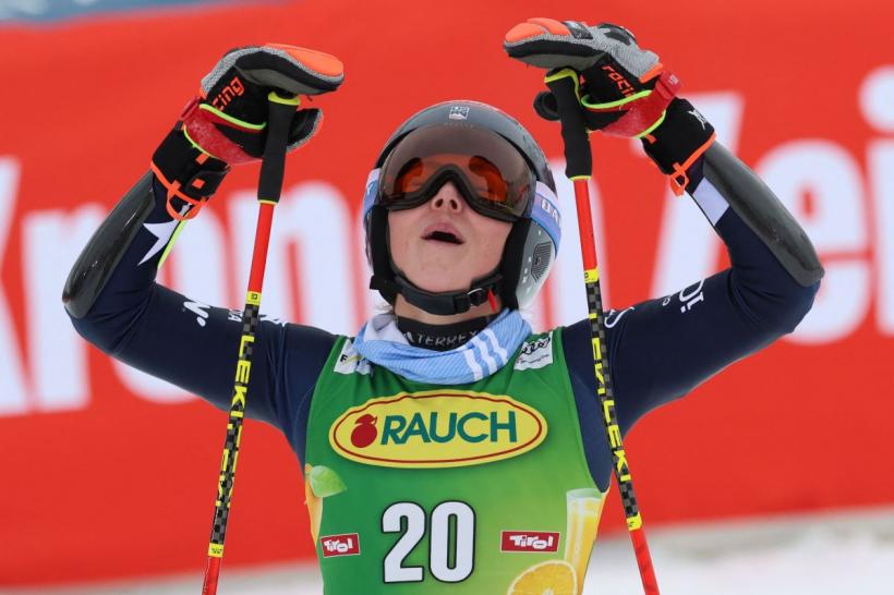 Performanță la Cupa Mondială. Americanca Mikaela Shiffrin a câștigat proba de slalom la Cupa Mondială, al 103-lea titlu din cariera sa