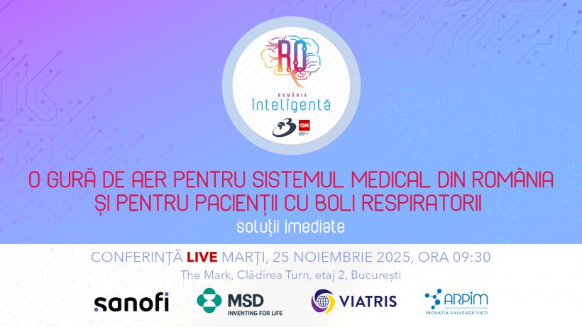 Criză în sistemul medical: Soluții urgente pentru bolile respiratorii, dezbătute la Conferința România Inteligentă 18981846