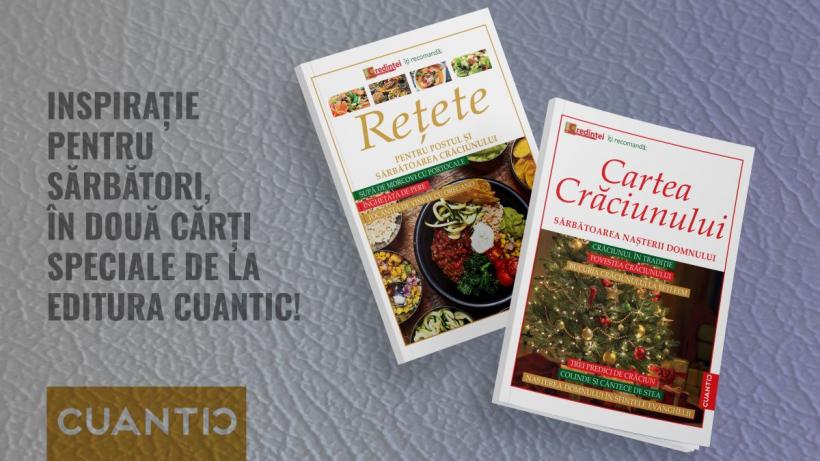 Tradiții, colinde și rețete reunite în două cărți speciale de Crăciun
