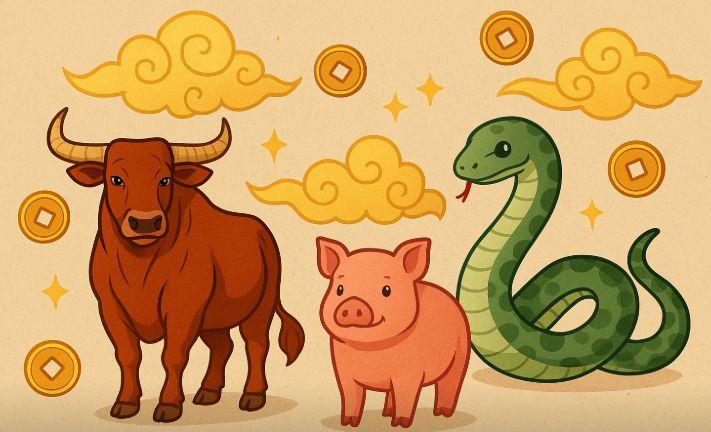 3 zodii chinezești atrag abundență în perioada 1–7 decembrie 2025