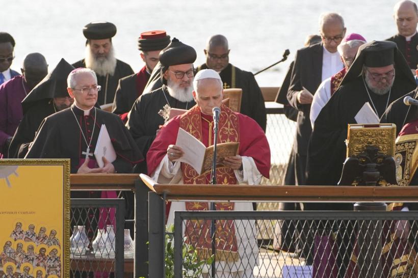 Papa Leon, vizită istorică la Moscheea Albastră din Istanbul