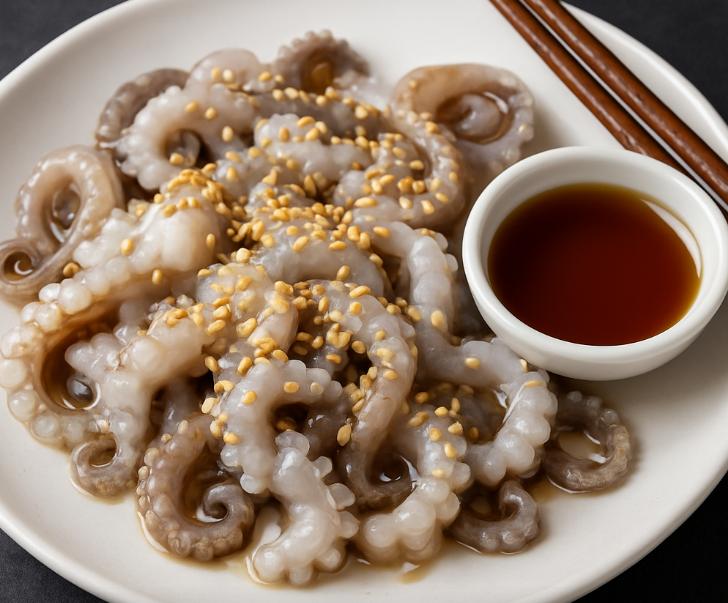 Ai curaj? Sannakji este provocarea suprem&#259; pentru gurmanzi: Caracati&#539;a care mi&#537;c&#259; &icirc;n farfurie