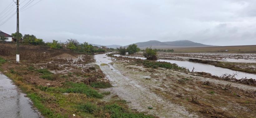 Pericol de inundații în Dobrogea și pe râurile din sudul țării