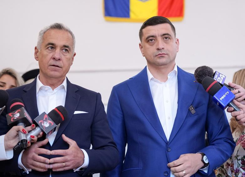 Schisma suveranistă: George Simion și Călin Georgescu, mitinguri separate la Alba Iulia, de Ziua Națională