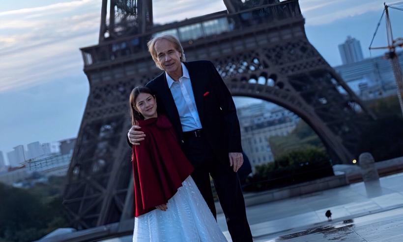 La 10 ani, Miriam Alice Vultur a filmat un videoclip împreună cu Richard Clayderman: „Este un vis împlinit”