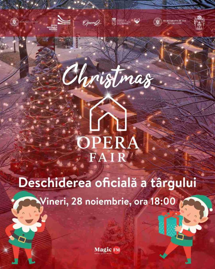 Momentul mult așteptat a sosit! Christmas Opera Fair 2025 și-a deschis porțile!